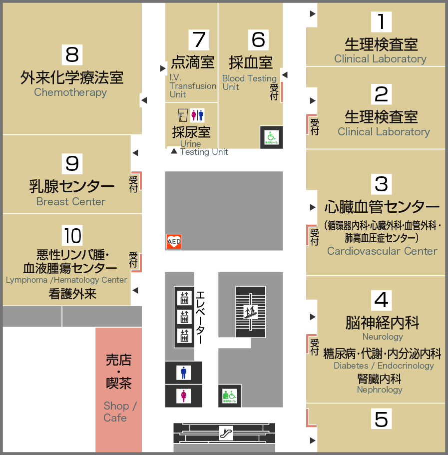 2階フロアマップ